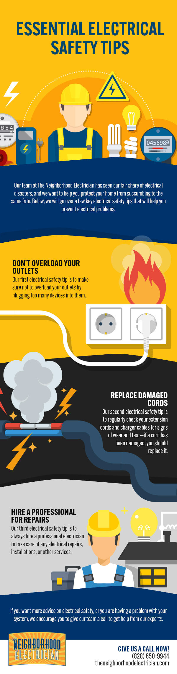 Essential Electrical Safety Tips [infographic]